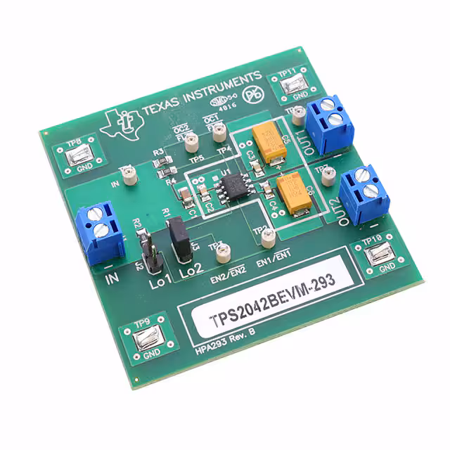 TPS2042BEVM-293 Texas Instruments  Cartes et kits d'évaluation et de démonstration